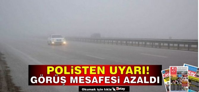 Polisten uyarı: Lefkoşa-Güzelyurt ana yolunu kullanacak sürücüler dikkat!