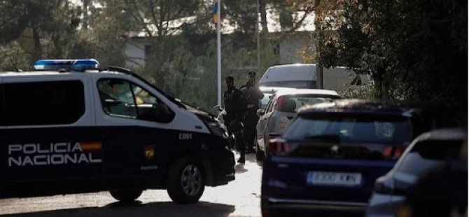 Ukrayna’nın Madrid Büyükelçiliğine gönderilen zarf açıldı, patlama oldu