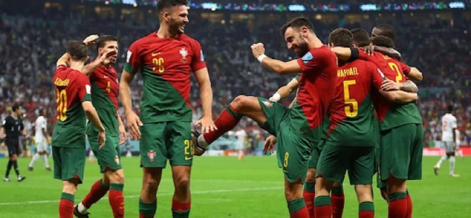 Portekiz, İsviçre’yi dağıttı! Dünya Kupası’nda son çeyrek finalist