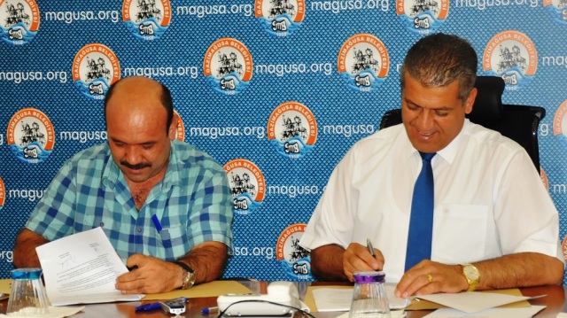Gazimağusa Belediyesi’nde Toplu İş Sözleşmesi imzalandı           