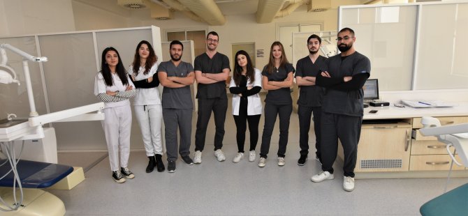 Kuzey Kıbrıs Diş Hekimliği Öğrencileri Birliği’nde yeni yönetim göreve hız kesmeden başladı