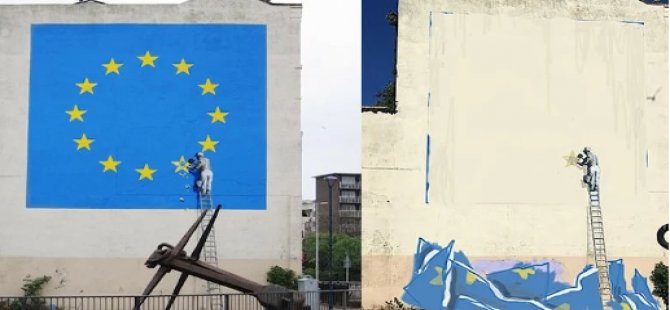 Banksy eseri yine tehlike altında… 23 milyon liralık eser yıkılabilir