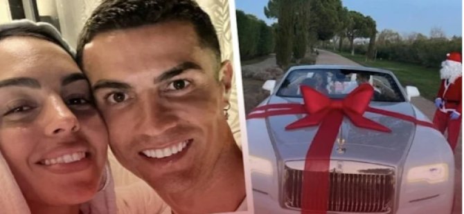 Georgina Rodriguez’den Ronaldo’ya çılgın yeni yıl hediyesi