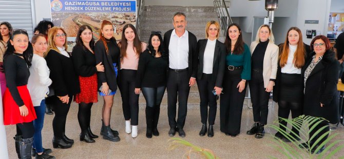 Gazimağusa Belediye Başkanı Dr. Süleyman Uluçay Çalışanların Yeni Yılını Kutladı