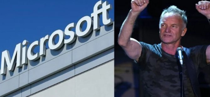 10 bin kişiyi işten çıkaran Microsoft, Sting için 500 bin dolar ödemiş