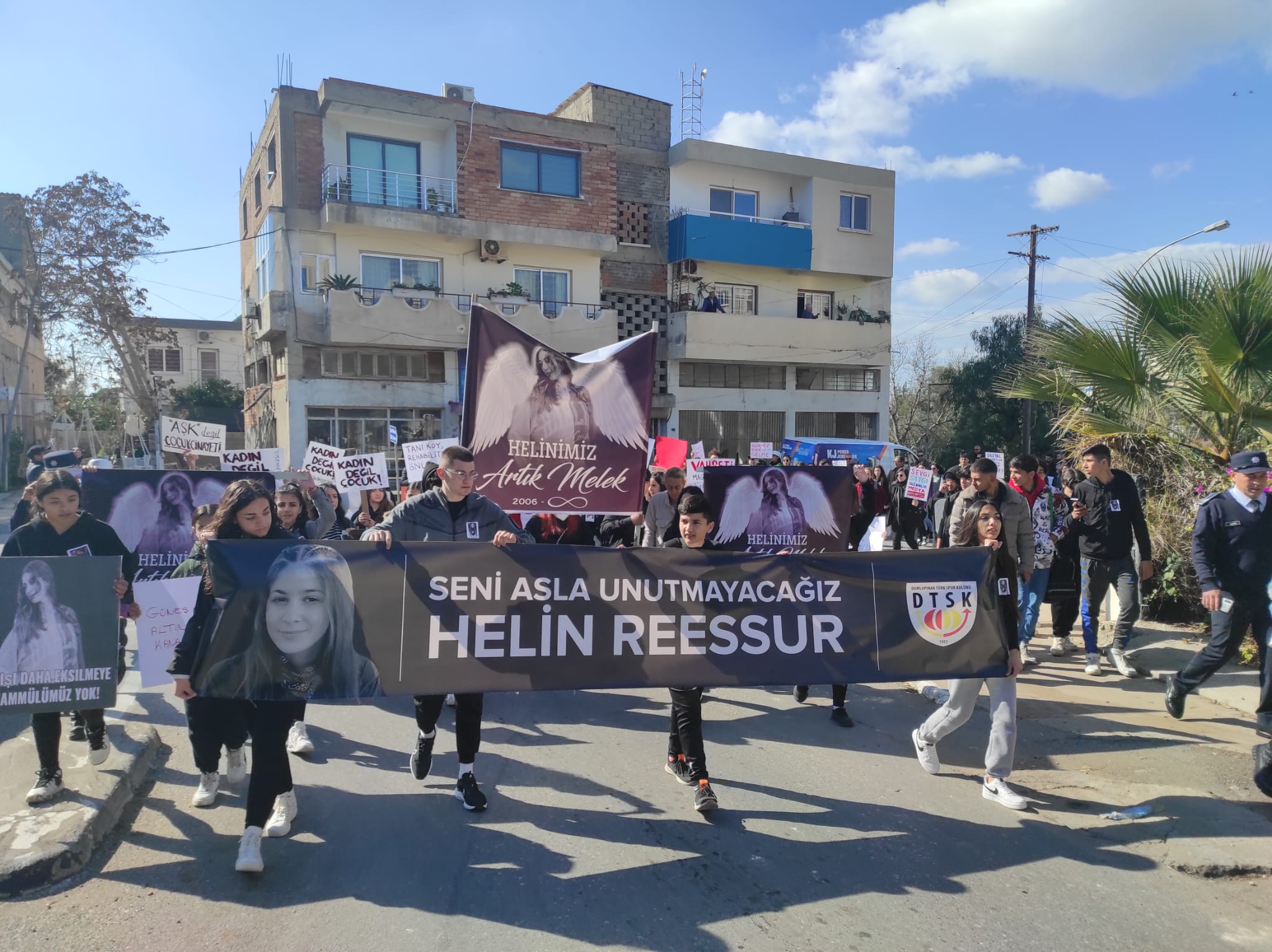 Arkadaşları Helin Reessur için yürüdü: Adalet istiyoruz