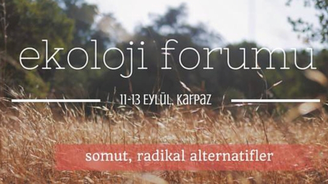 Ekoloji Forumu Cuma günü başlıyor