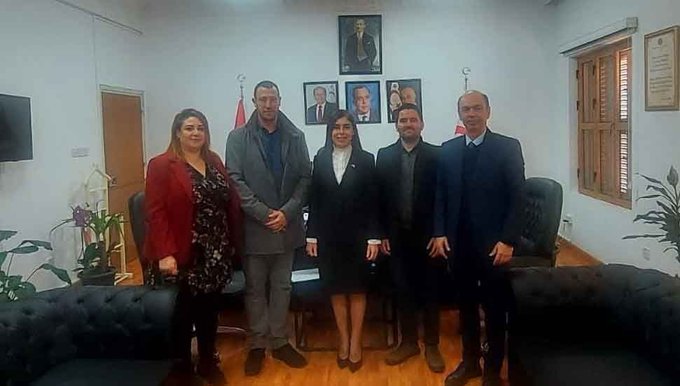 Kıbrıs Türk Hekimler Sendikası, Sağlık Bakanı Altuğra ile toplantı yaptı
