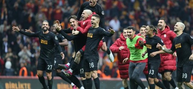 Galatasaray, Süper Lig'de üst üste kazanma rekorunu kırdı