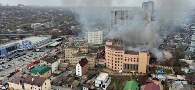 Rus istihbaratının binasında yangın