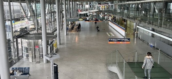 Almanya’da havalimanlarındaki grevler nedeniyle yüzlerce uçuş iptal edildi