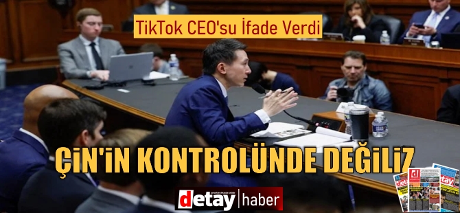 TikTok CEO’su Chew ifade verdi: Çin’in kontrolünde değiliz