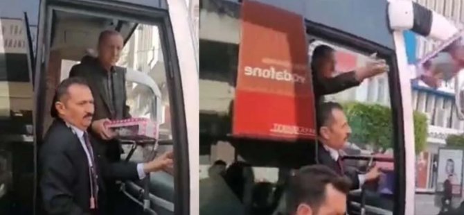 Erdoğan vatandaşlara çaydan sonra şimdi de oyuncak attı