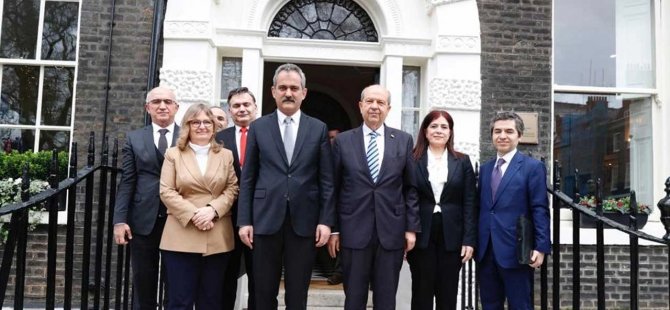 Cumhurbaşkanı Tatar, Türkiye Milli Eğitim Bakanı Özer’i kabul etti