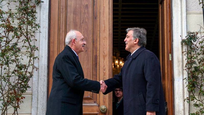 Kılıçdaroğlu, Ahmet Necdet Sezer'in ardından 11. Cumhurbaşkanı Abdullah Gül'le görüştü