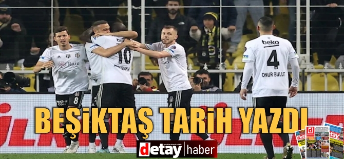 Beşiktaş Kadıköy'de Fenerbahçe'yi 10 Kişiyle Dağıttı!