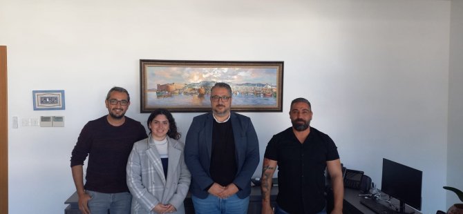 Beleşe Deniz Plajlar Halkındır Hareketi Girne Belediye Başkanı’nı Ziyaret Etti