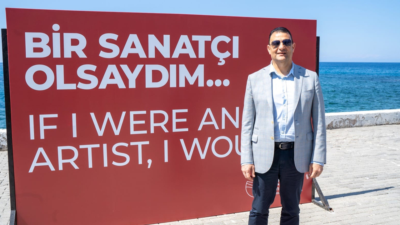ARUCAD Dünya Sanat Günü için Girne Limanı'ndaydı...