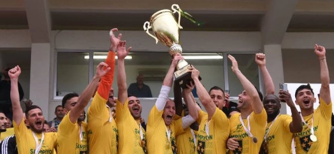 AKSA Süper Lig’in şampiyonu Mağusa Türk Gücü oldu