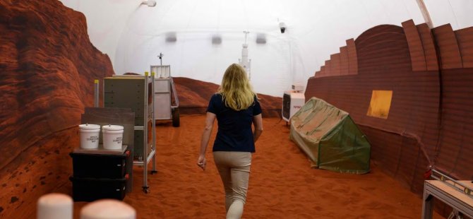 Mars'ta Yaşam, NASA'nın kızıl gezegendeki koşulların simülasyonunda bir yıl