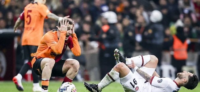 Lider Galatasaray 6 gollü maçta Karagümrük’e takıldı: 3-3