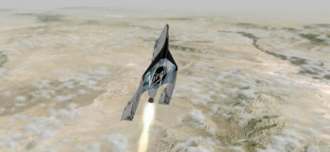 Virgin Galactic’in uzay aracı test uçuşu başarıyla tamamladı