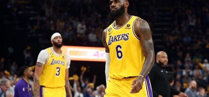NBA’de Lakers konferans yarı finaline yükseldi