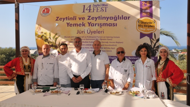 Zeytinli ve Zeytinyağlı lezzetler yarıştı