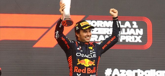 F1 Azerbaycan Grand Prix'sini Perez kazandı