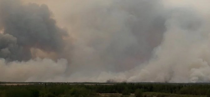 Kanada’da yangın kabusu: Binlerce kişi kaçıyor