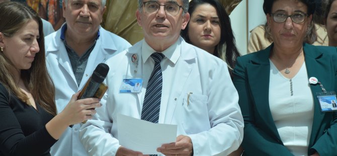 Yakın Doğu Oluşumu Hastaneleri’nde görev yapan doktor ve sağlık çalışanları saldırıyı kınadı