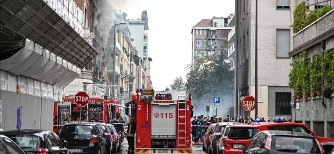 İtalya'nın Milano kent merkezinde patlama meydana geldi