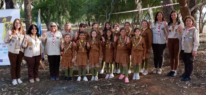 “Kız İzciler Geleceğe Yön Veriyor Projesi" kapsamında dostluk kampı düzenlendi