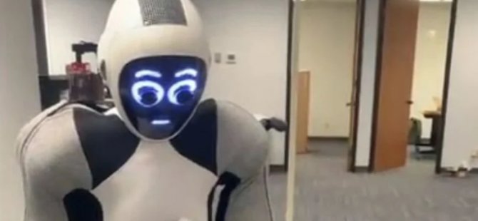 İnsansı robot güvenlik görevlisi oldu: Nesneleri tutuyor, kapıları açıyor
