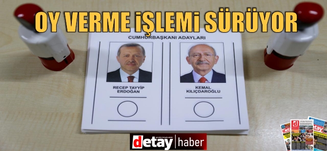 Türkiye sandık başında... Oy verme işlemi devam ediyor