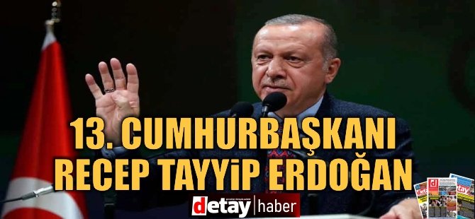 Türkiye bir kez daha ‘Erdoğan’ dedi... Türkiye'nin yeni dönem Cumhurbaşkanı Recep Tayyip Erdoğan