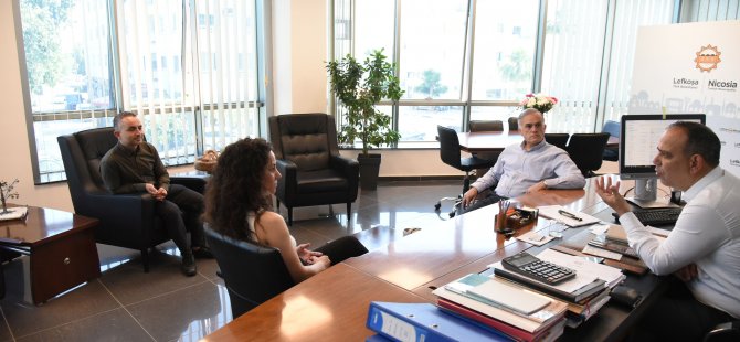 Kıbrıs Türk Tabipleri Birliği Lefkoşa Türk Belediyesini ziyaret etti