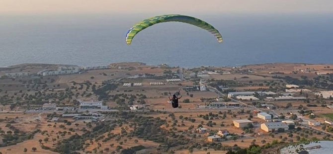 Türkiye Yamaç Paraşütü Hedef Yarışması Pazar günü tamamlanacak