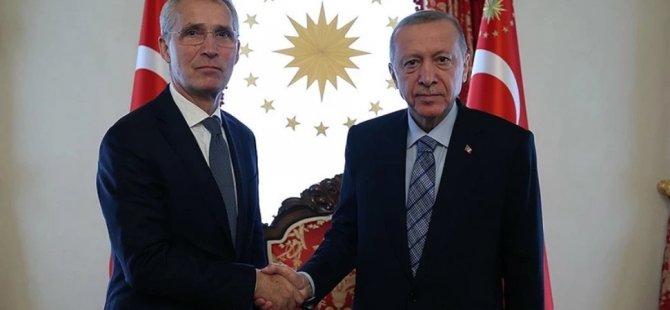 Türkiye Cumhurbaşkanı Erdoğan, NATO Genel Sekreteri Stoltenberg'i kabul etti