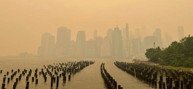 BM: New York’taki duman iklim krizinin sembolü