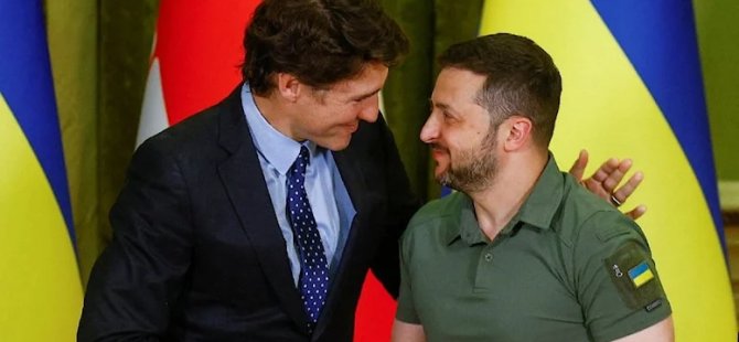 Kanada Başbakanı Trudeau, Kiev’e gitti