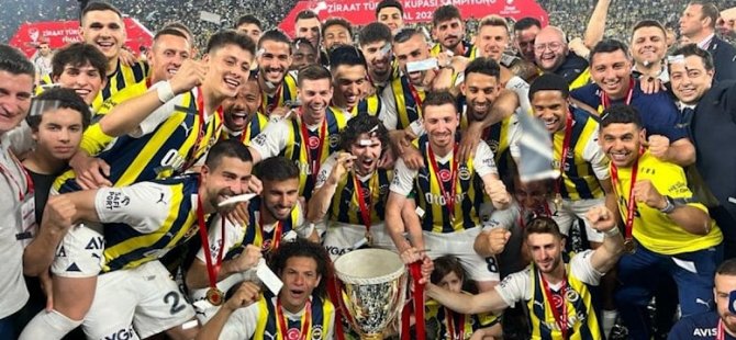 Fenerbahçe, Başakşehir’i yenip Türkiye Kupası’nın sahibi oldu: 2-0