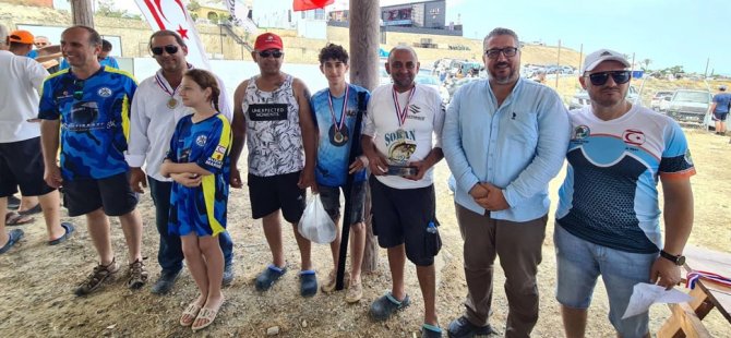 Girne’de sokan balığı avlama müsabakası gerçekleştirildi