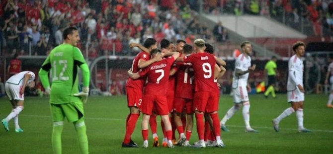 Türkiye, Galler'i 2-0 mağlup etti