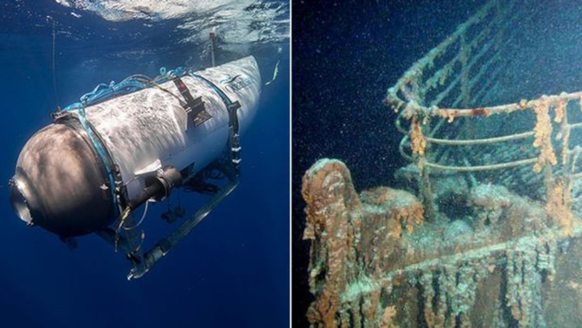 ABD Sahil Güvenliği, Titanik yakınında enkaz parçaları buldu