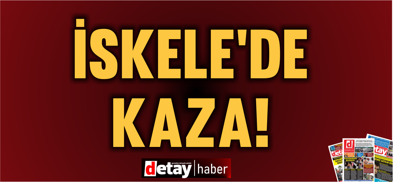 İskele'de kaza!