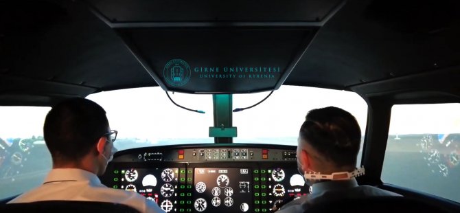 KKTC üniversitelerine yerleşen en yüksek puanlı öğrenci, Girne Üniversitesi’nin Pilotaj Bölümünü seçti...