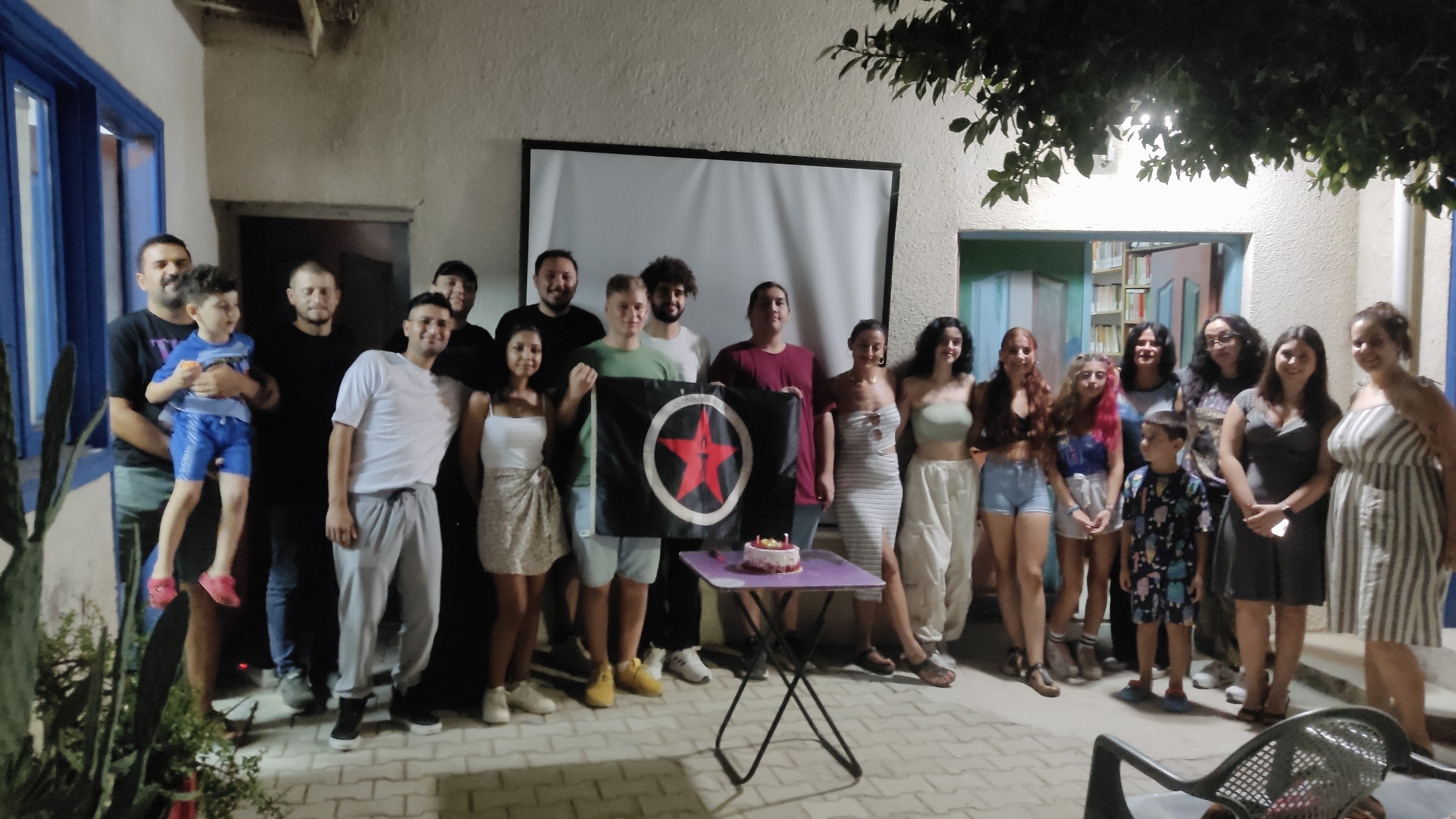 Sol Gençlik, Anonim Gençlik’in 2. yıl dönümü etkinliğine katıldı