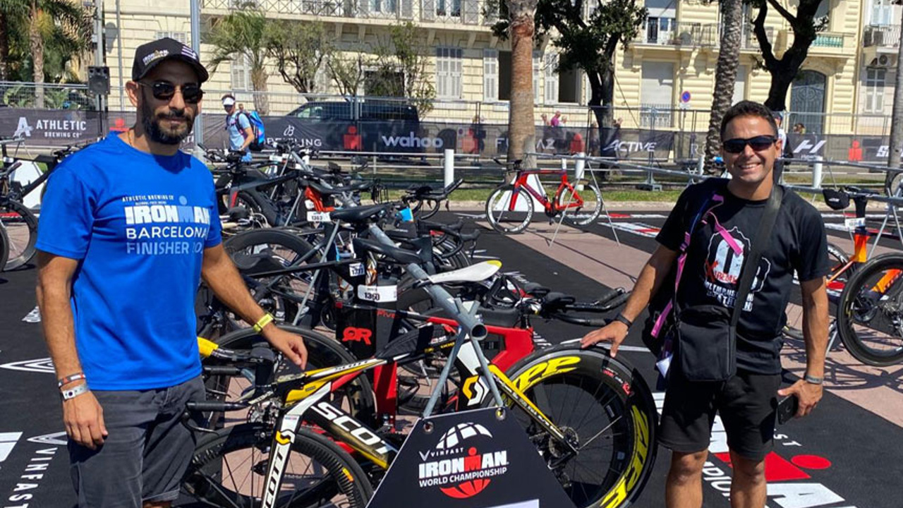 Kemal ve Hüseyin, Fransa’da Ironman Dünya Şampiyonası startına hazır