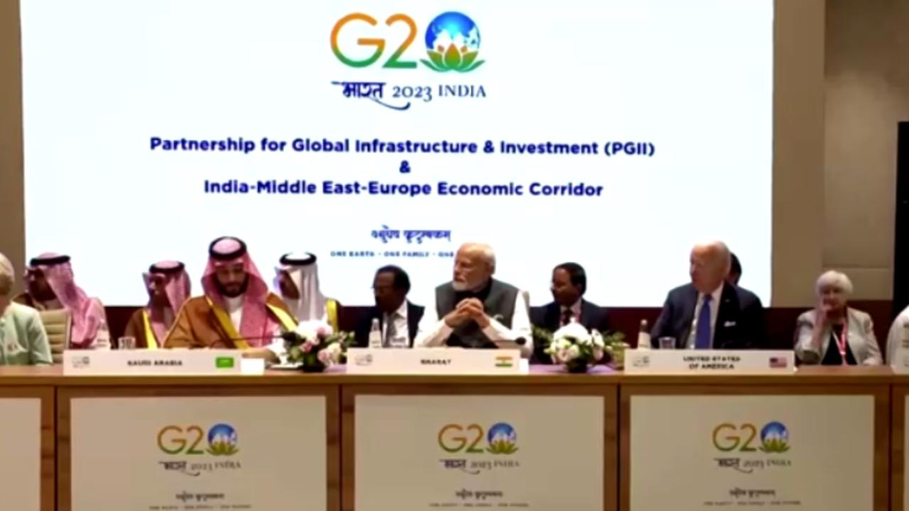 Hindistan-Orta Doğu-Avrupa Ekonomik Koridoru için AB ve 7 ülkeden imza